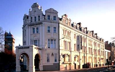 The Angel Hotel vip hospitality package for Wales against England