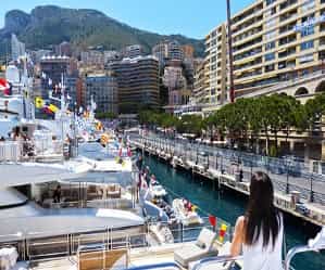 Enjoy Monaco hospitality on board a yacht Monaco GP Yacht Hospitality Packages