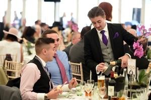 Tattenham Straight hospitality at the Epsom Derby